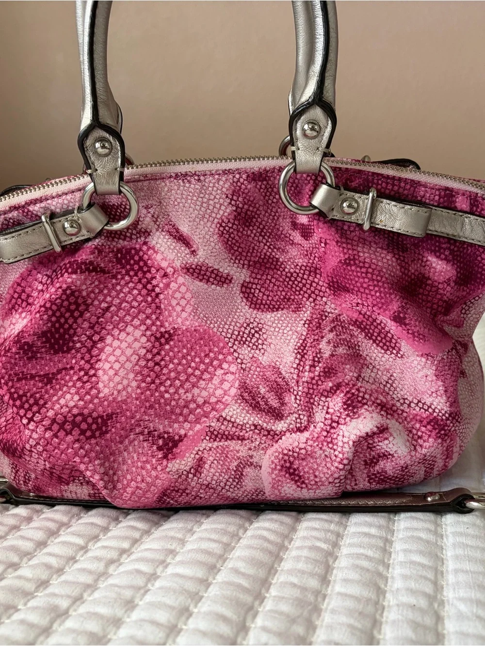 Coach Madison Floral Sophia Satchel